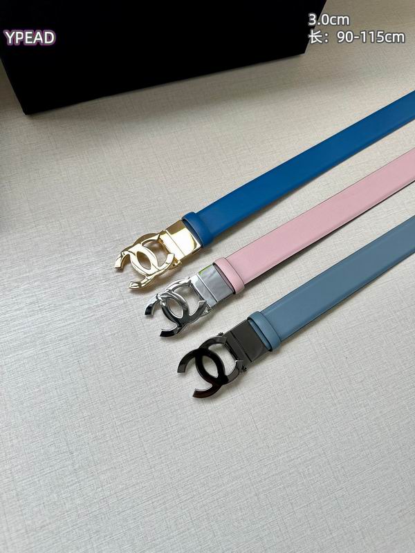 Chanel belt 30mmX90-115cm 8L08